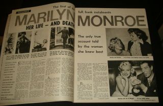 EVERYBODYS 1960s MOD BEAT MAG MARILYN MONROE - MARGARITA SIERRA - SEAN FLYNN 4