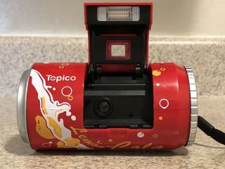 Vintage Topico Lemon Cola Can Camera (no Power On) 5
