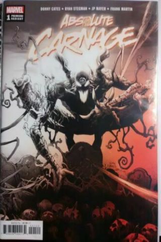 Absolute Carnage 1 (of 4) Stegman Premiere Variant 2019 Rare