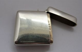 1911 - Henry Clifford Davis - Heavy Solid Silver - Vesta Case - 46 Grams