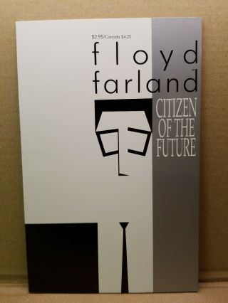 Floyd Farland - Citizen Of The Future (1987,  1st Print Eclipse) Chris Ware B/b Nm
