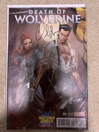 Death of Wolverine 1 - 4 Midtown Comics Exclusive Scott Campbell SIGNED By Soule 2