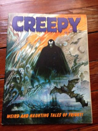 Creepy 5 1965 Frank Frazetta Cover Jack Davis Al Williamson