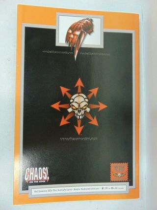Halloween 3 The Devil ' s Eyes 1 Movie Madness Variant Cover (Chaos Comics 2001) 5