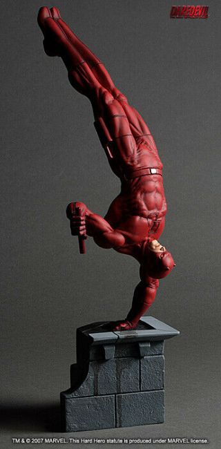 Hard Hero Daredevil Red Statue Hard Hero