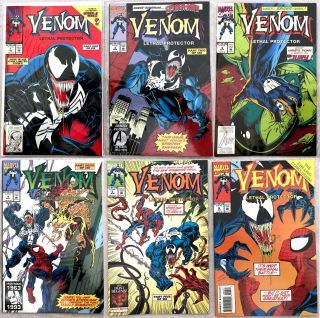 Venom Lethal Protector 1 - 6 Complete Set Nm - Marvel Comics,  Carnage,  Spider - Man