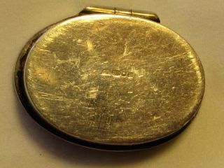Vintage Sterling Silver Pill Box 3