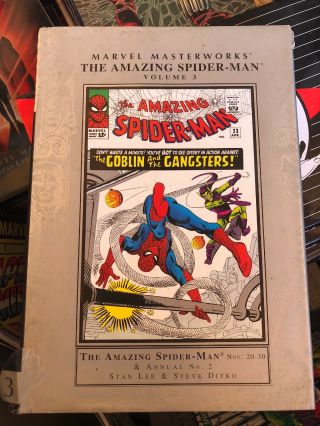 Marvel Masterworks The Spider - Man Volume 3 Stan Lee Ditko (hardcover)