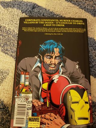 Iron Man: Demon in a Bottle by Michelinie Layton & JR Jr 2008 HC Marvel Premier 2
