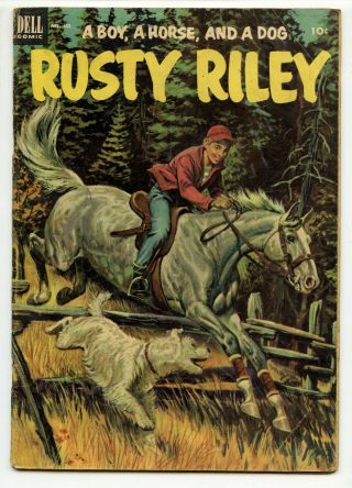 Jerry Weist Estate: Four Color Comics 451 Rusty Riley (dell 1953) Vg Nr