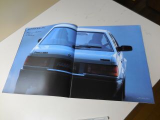 Mazda FAMILIA SEDAN Japanese Brochure 1986/07 BF E3 E5 B6 PN BFMR 3