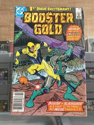 Booster Gold 1 1st Appearance Of Booster Dc Comics 1986 Key