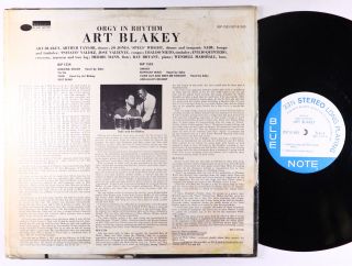 Art Blakey - Orgy In Rhythm Vol.  2 LP - Blue Note - BST 81555 Stereo Shrink 2