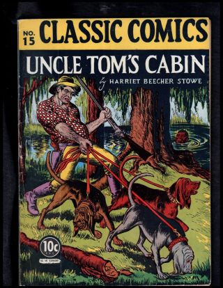 Classics Illustrated 15 Vg,  (o) Hrn14 (uncle Tom 