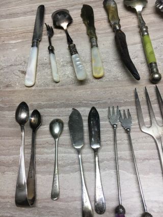 Vintage Speciality Assorted Cutlery,  Sugar Tongs Ect
