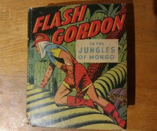 Flash Gordon Jungles Of Mongo Big Little Book Alex Raymond Art 1424