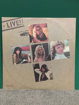 Aerosmith ‎– Live Bootleg Gatefold LP With Poster CBS (Australian Press) 1978 4