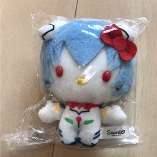 Hello Kitty Evangelion Rei Ayanami Plush Doll Rare Limited Japan Sanrio