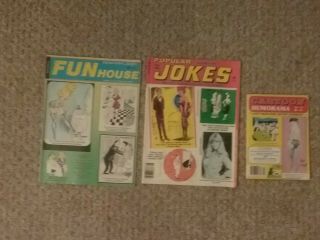 Bill Ward Fabulous 3 Pak.  Fun House,  Popular Jokes,  Cartoon Humorama