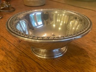 1927 Gorham Sterling Silver Small Candy Dish Bowl 95.  2 Grams Not Scrap