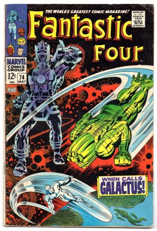 Fantastic Four 74 (may 1968,  Marvel)