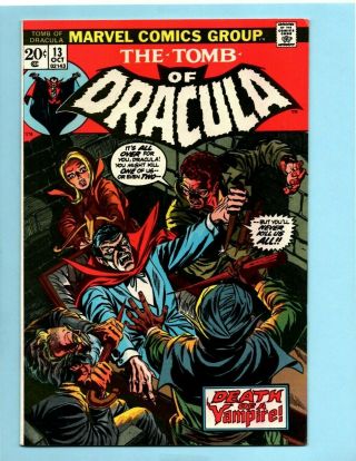 Marvel Comics Tomb Of Dracula | Issue 13 | 1972 1st Series High Res Scans Wow