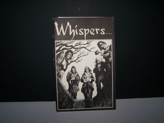 Whispers Vol.  1 No.  2 12/73 Mens Sci - Fi Science Fiction Fanzine Pulp Mag