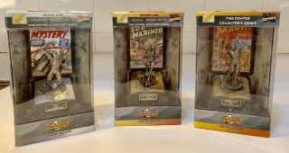 Marvel Comics Limited Edition Fine Pewter Series/thor,  Human Torch & Sub - Mariner