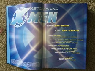 Astonishing X - Men Marvel Omnibus By Joss Whedon and John Cassaday 3
