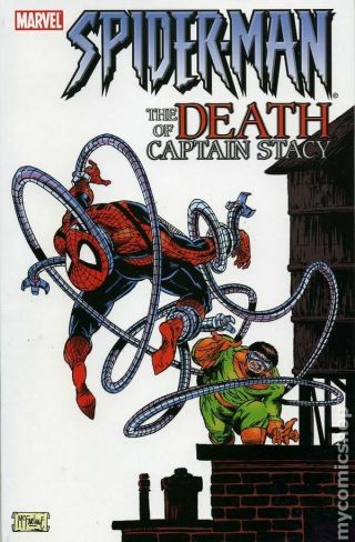 Spider - Man The Death Of Captain Stacy Tpb (marvel) 1 - 1st 2004 Vf Stock Image