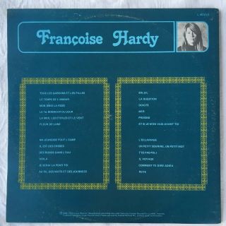 Francoise Hardy - In French - OZ 1977 Disques Vogue Gatefold 2LP (1962 - 1972) 3