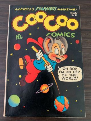 Coocoo Comics No.  42 1948 F/vf 7.  0 Frank Frazetta Story Golden Age Nr