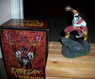 Cyberforce Ripclaw Resin Statue Clay Moore 3