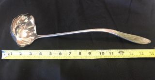 Reed & Barton Silverplate Punch Bowl Ladle Vintage