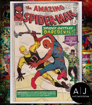 Spider - Man 16 (marvel) Gd,  High Res Scans
