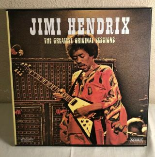 Jimi Hendrix The Greatest Sessions 4lp