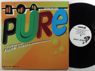 Pure 11 Obscure Funk Instrumentals Various Artists Pure 007 Lp France