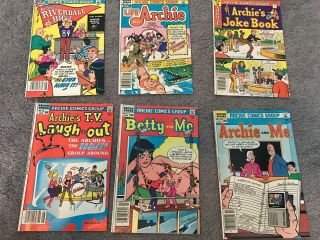 Archie,  Archie Comic Group Comic Books,  Set Of 6