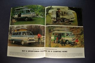 1967 Dodge Sportsman Wagon Van Truck Brochure Family Camp RV 3