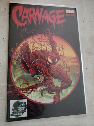 Carnage 1 Phantom Variant Nm Marvel Comic Combine Spiderman 300 Homage