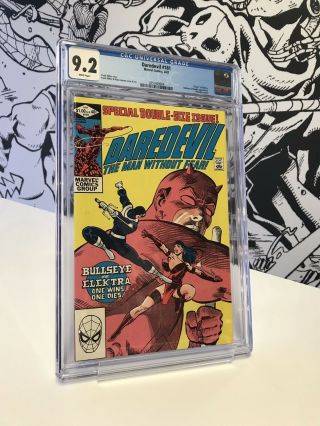 Daredevil 181 Cgc 9.  2 White Pages.  Death Of Elektra