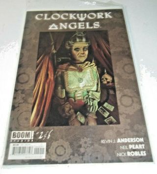 Clockwork Angels 1 - 6 /NM complete series inspired by NEIL PEART of RUSH band 2