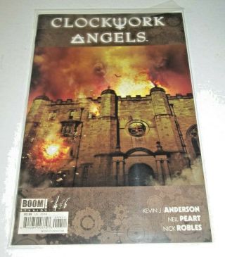 Clockwork Angels 1 - 6 /NM complete series inspired by NEIL PEART of RUSH band 4