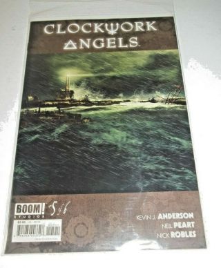 Clockwork Angels 1 - 6 /NM complete series inspired by NEIL PEART of RUSH band 5