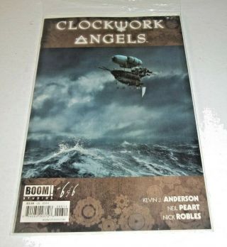 Clockwork Angels 1 - 6 /NM complete series inspired by NEIL PEART of RUSH band 6