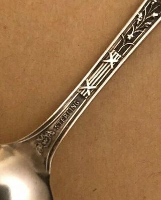 Vintage Sterling Silver Detroit / Hotel Statler Souvenir Spoon - 6