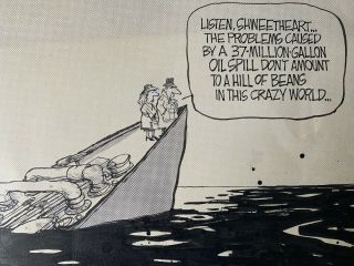 Jim Borgman - Editorial Cartoon - 1990 - Signed Twice