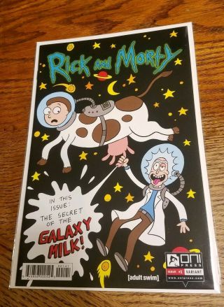Rick And Morty 1 Johnny Ryan Incentive Variant
