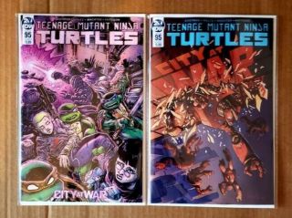 Teenage Mutant Ninja Turtles 95 1:10 Variant COVER A & B 1st APP JENNIKA TURTLE 4