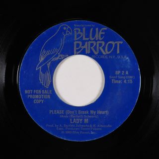 Funk Boogie 45 - Lady M - Please (don 